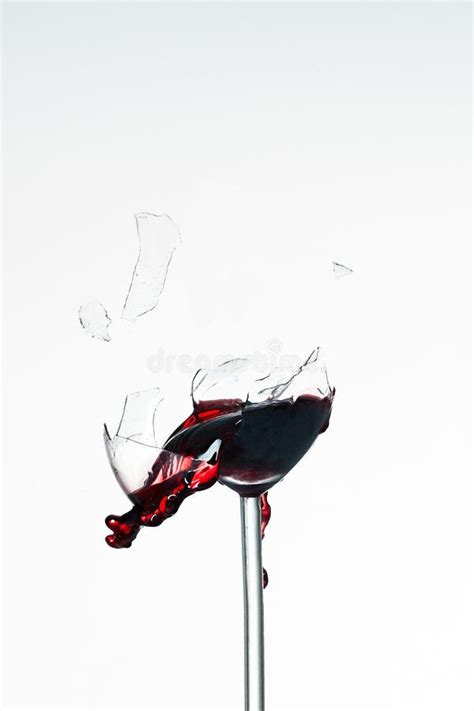 Broken Fixed Now Wine Glass Stock Image Image Of Band Glass 1544575