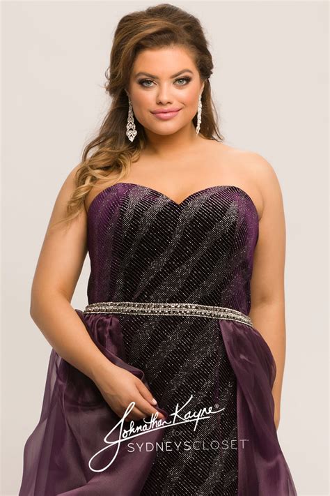 Trendy Plus Size Purple Prom Formal Dresses Sydneys Closet Page 3