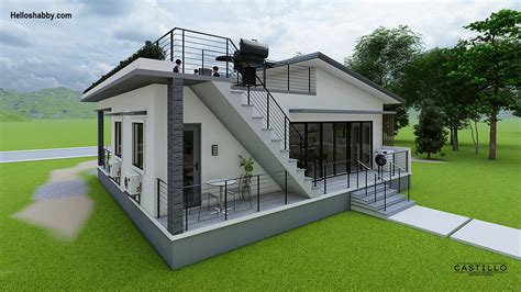 Simple Modern House Design Ideas Use Pastel Accent Interior 100 Sqm
