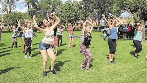 PHOTOS Unexpected Flash Mob A Surprise End To Youth Week Mudgee Guardian Mudgee NSW