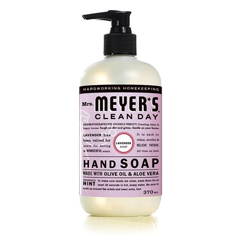 Mrs Meyers Clean Day Hand Soap Lavender The Home Depot Canada