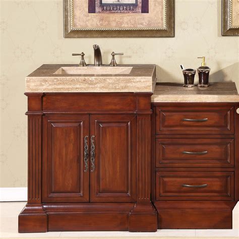 + $250 off $1995+ | $100 off $995+ | $50 off $499+ Shop Silkroad Exclusive Travertine Top 51-inch Single Sink ...