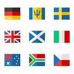 Flag Icon National Flags Country Icons Font