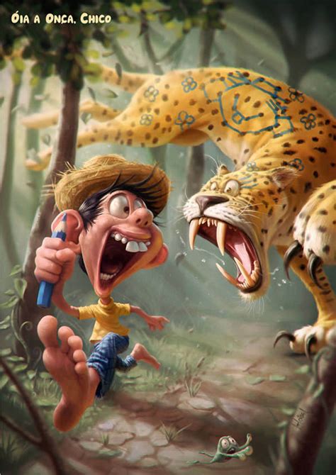 Funny Photoshop Paintings By Tiago Hoisel Humor Mayhem And Muse