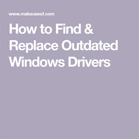Driver finder free download latest version setup for windows. How to Find & Replace Outdated Windows Drivers | Drivers ...
