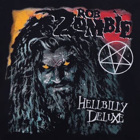 1998 Rob Zombie Hellbilly Deluxe Tour Shirt Wyco Vintage