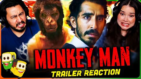 Monkey Man Trailer Reaction Dev Patel Sobhita Dhulipala Jordan