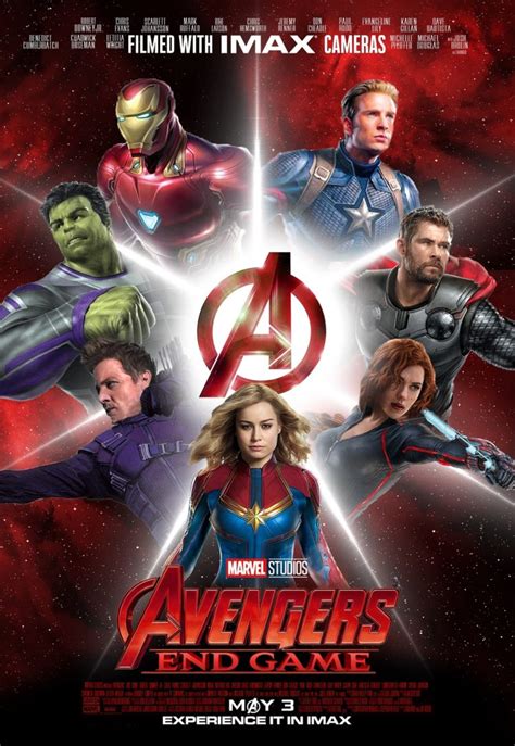 Avengers Endgame Posters 2019 Visual Arts Ideas