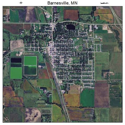 Aerial Photography Map Of Barnesville Mn Minnesota