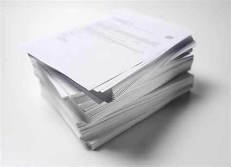 Stack Of Paper Ranheim Paper And Board