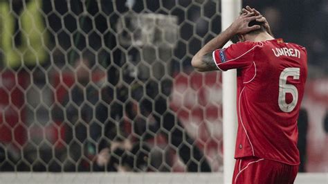 Dejan Lovren Misses Crucial Penalty As Liverpool Bow Out Europa