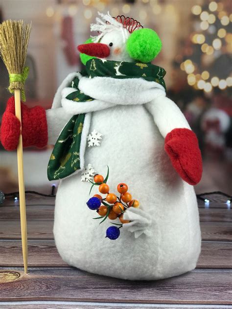 Handmade Snowman Christmas Snowman Holiday Ts Christmas Etsy