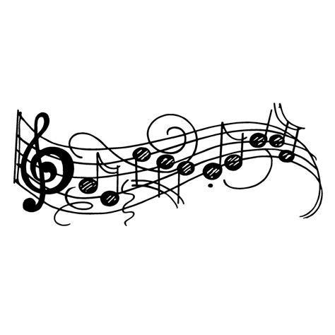 Music Notes Clipart Black And White Free Download On Clipartmag