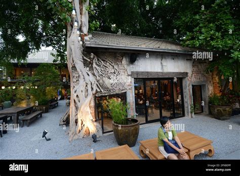 The Backyard Garden Of The Hong Sieng Kong Restaurant And Bar In