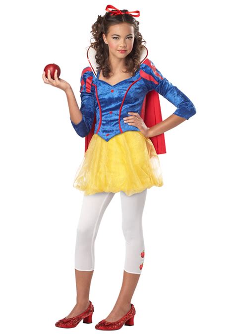 Tween Sassy Snow White Costume