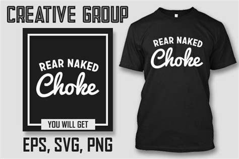 Rear Naked Choke Graphic By Creative Group Creative Fabrica