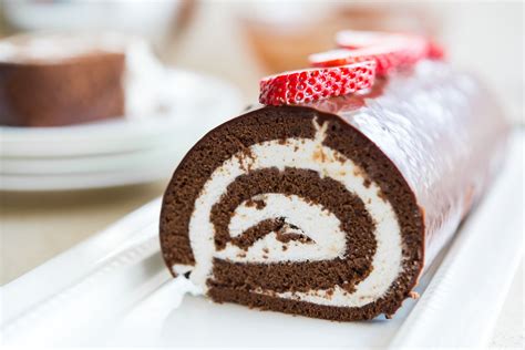 Chocolate Swiss Roll Cake Recipe Roll Cake Chocolate Swiss Roll