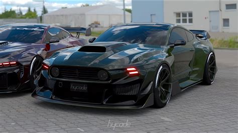 Ford Mustang Gt 2024 Custom Body Kit By Hycade Buy With Delivery