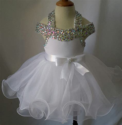Custom Made Infanttoddlerbabychildrenkids Girls Pageant Dress
