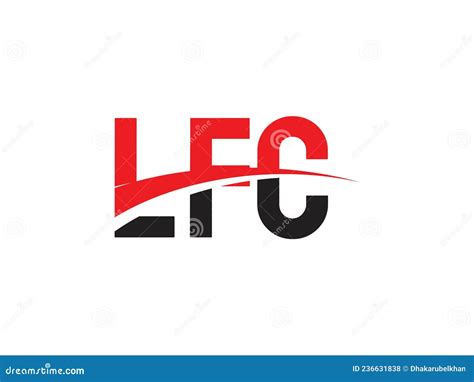Lfc Letter Initial Logo Design Stock Vector Illustration Of Alphabet