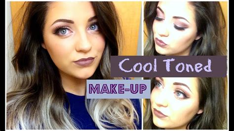 cool toned everyday makeup tutorial youtube