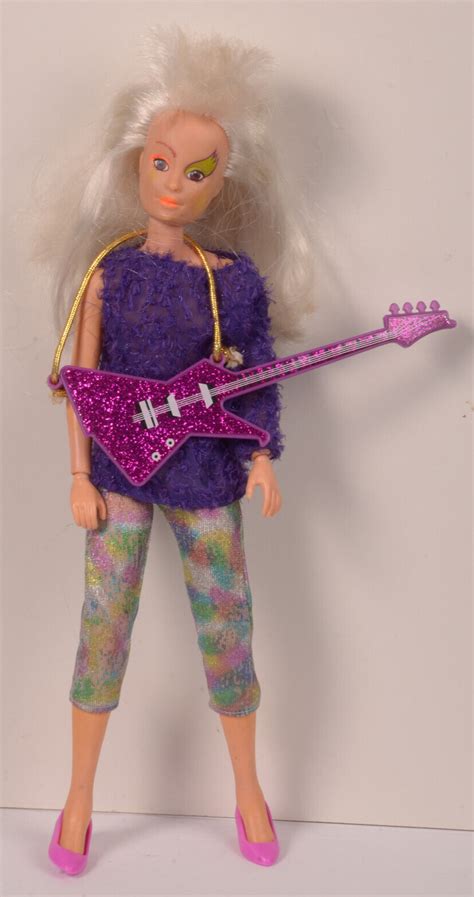 Jem The Holograms Misfits Roxy Doll Vinttage Hasbro 1985 EBay