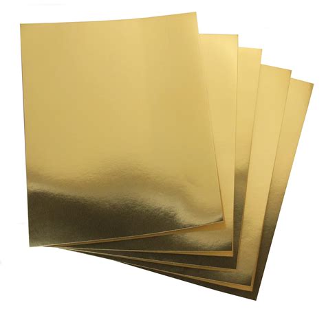 Buy Hygloss Metallic Foil Board Card Stock Sheets Arts And Crafts