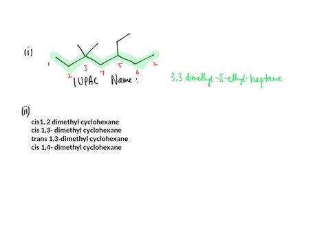 Solved What Is The Iupac Name Of The Following Compound 55 Dimethyl