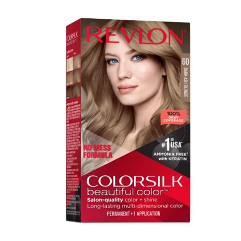 Revlon® Colorsilk 60 Dark Ash Blonde Permanent Hair Color 1 Ct King Soopers