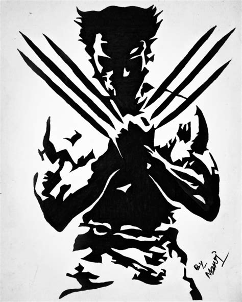 Perfect Watercolor Painting Of Wolverine Desi Painters