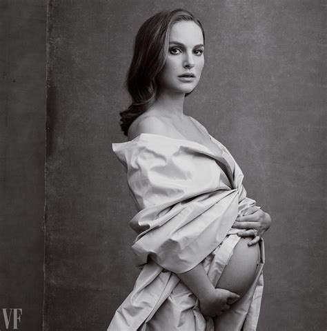 Natalie Portman Vanity Fair Pregnant Photo January 2017 Popsugar