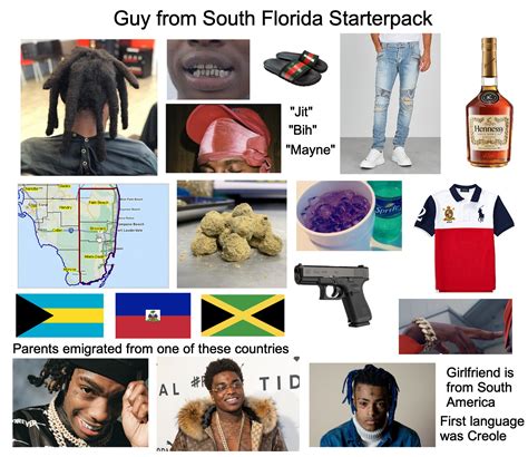 South Florida Resident Starter Pack R Starterpacks Starter Packs Know Your Meme