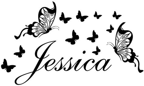 Home Find Jessica Girls Name Butterfly