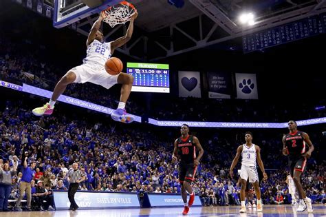 Kentucky Basketball Postgame Notes And 4 More Thoughts On Narrow Win Over Georgia A Sea Of Blue
