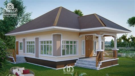Stunning Elevated Three Bedroom Bungalow Pinoy House Plans
