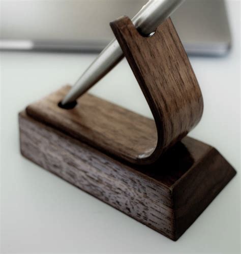 Luxury Walnut Pen Holder Stand By Noir.Design | notonthehighstreet.com