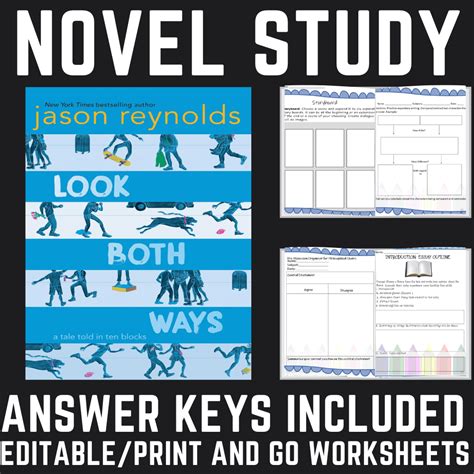 Look Both Ways Jason Reynolds Novel Study