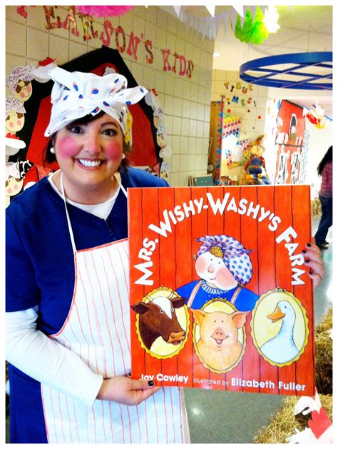 Mrs Wishy Washy Farm Activities Book Character Day Farm Theme