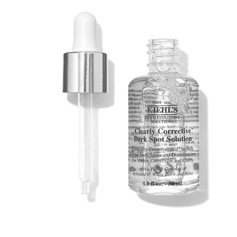 Contains activated c to fade age spots, prevent skin discoloration for even skin tone. Kiehl's Dark Spot Correcting Serum - Space.NK - GBP