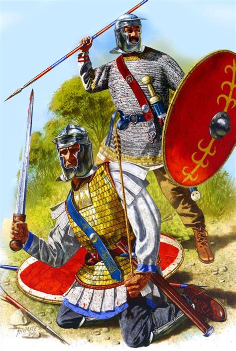 Roman Infantry During The Crisis Of The Third Century They Wear Late
