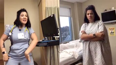 nurse dancing to patient hyperventilating tiktok controversy know your meme