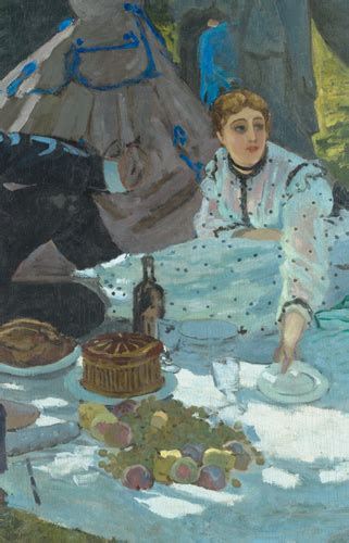 Le Déjeuner sur l herbe Claude Monet Musée d Orsay