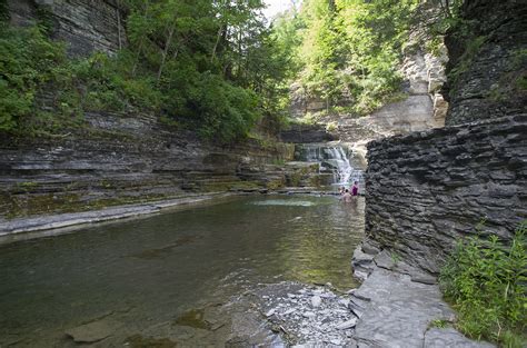 The park features six trails with spectacular. Robert H Treman State park, New York - 1sapper