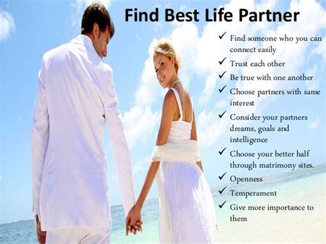How To Find A Life Partner Be Open Minded Since The Love Of Your Life