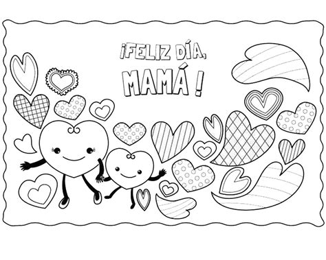 Tarjetas Dia De La Madre Para Imprimir Y Colorear El Blog De Tercero