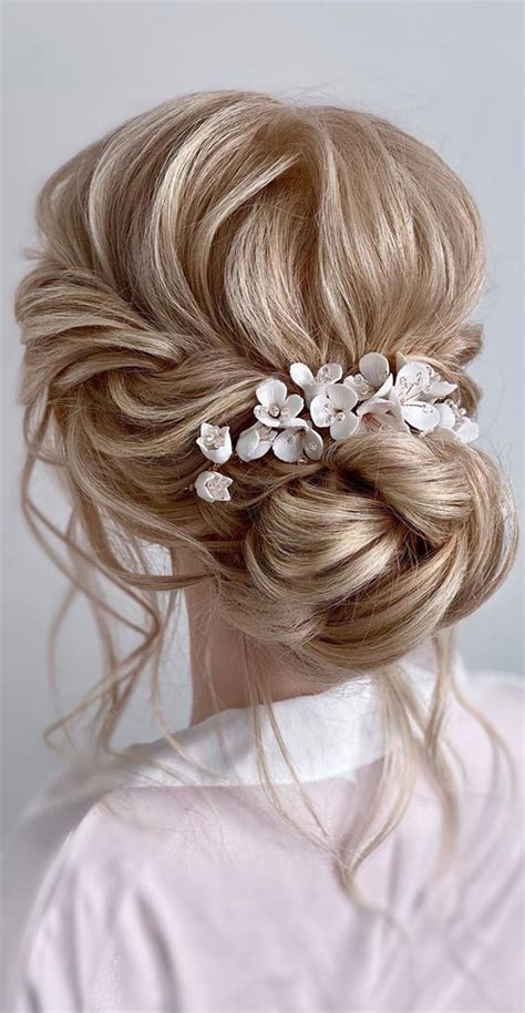 Bridal Hairstyles That Perfect For Ceremony And Reception Twisted Low Bun