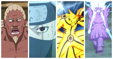 Naruto 20 Miembros Más Fuertes De La Alianza Shinobi Clasificados