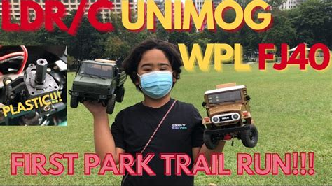 Ldrc Ld P Unimog With Wpl C Km Fj First Trail Run Youtube