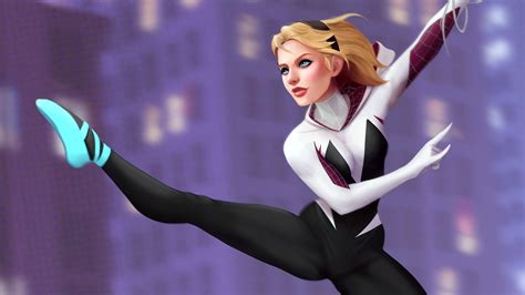 2000x1125 Gwen Stacy Hd Artwork Digital Art Artist Superheroes