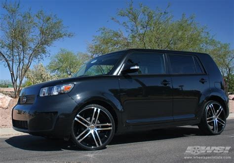 2007 Scion Xb With 20 Mkw Closeouts M72 In Black Machined Wheels